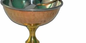 Copper Ice Cream Cup