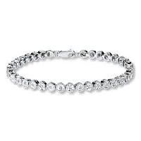 Diamond Silver Bracelet